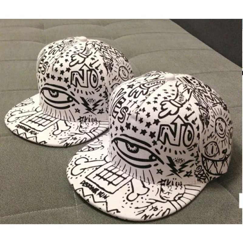 Nón kết mũ lưỡi trai snapback nam nữ phong cách hiphop cao cấp, mũ rapper đẹp