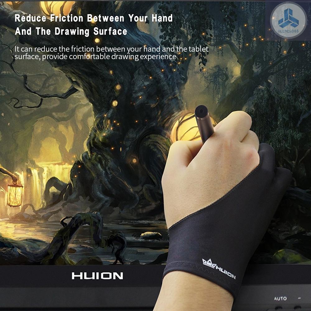 Găng Tay Hai Ngón Huion Gl200 Gọn Nhẹ Chống Mồ Hôi Cho Màn Hình Đồ Họa