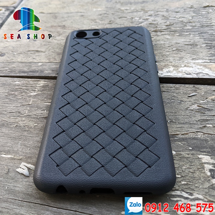 Ốp lưng Oppo A83 silicon đen