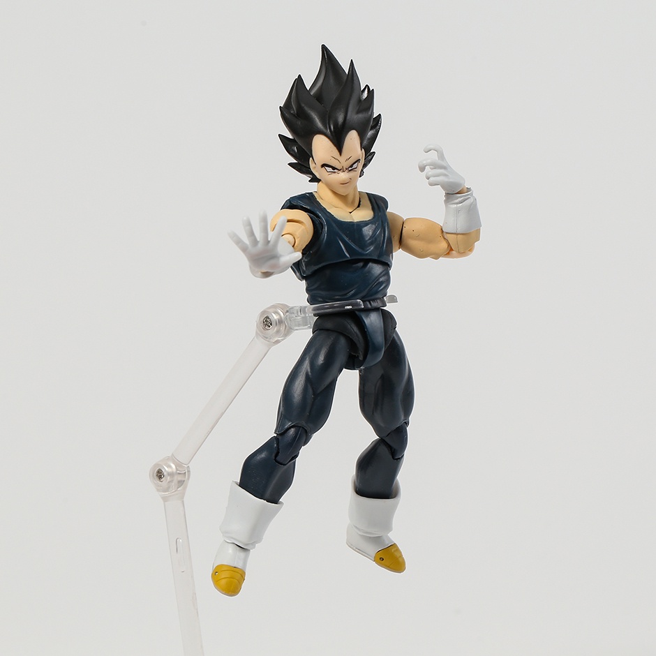 Mô Hình Nhân Vật Vegeta Figural SHF DragonBall Z Super Hero Vegeta Bằng PVC Mặc Đồ Chiến Đấu Làm Quà Sinh Nhật Cho Bé