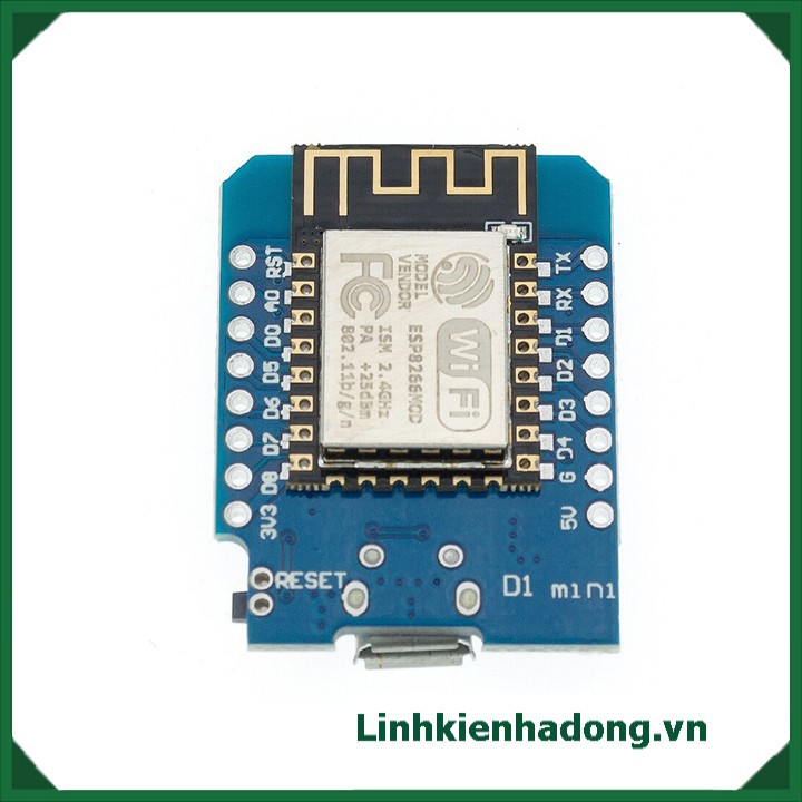 Kit RF Thu Phát Wifi ESP8266 NodeMCU Lua D1 Mini