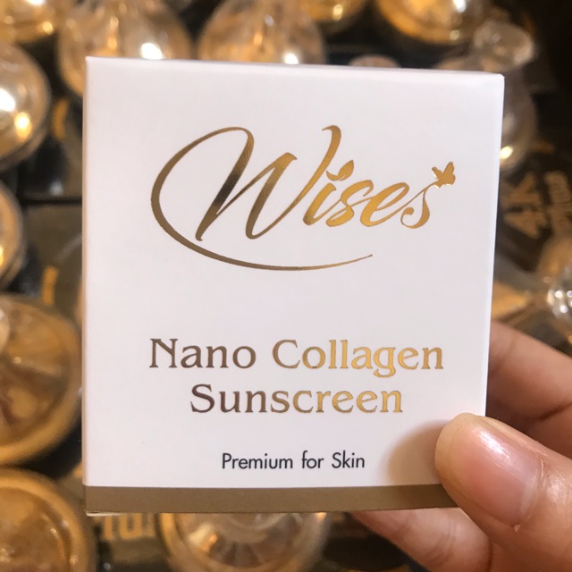 [hot sale]Kem chống nắng Wise Nano Collagen Sunscreen