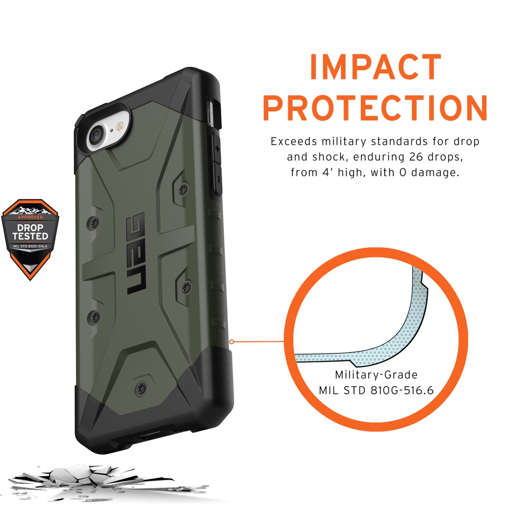 Ốp lưng UAG Pathfinder cho iPhone SE 2020/2022