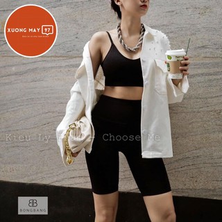 Quần ngố leeging freesize chất co giãn siêu hot 2021
