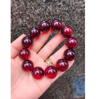 VÒNG TAY HỔ PHÁCH ĐỎ 20LY