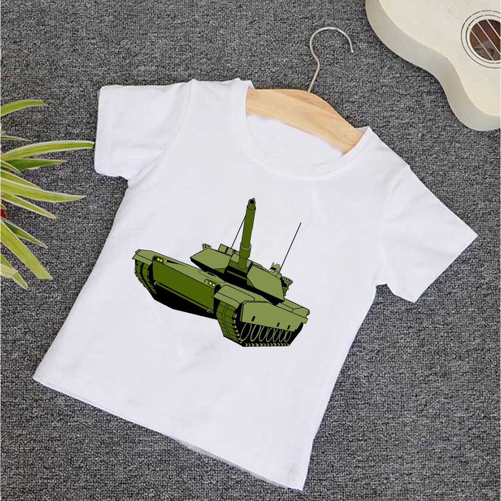 (BÁN CHẠY) 5 Mẫu áo hình pháo đài xe tăng-phim hoạt hình xe tăng cực chất