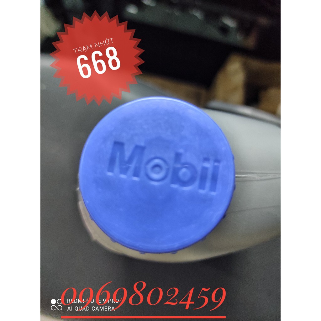 ] Nhớt cao cấp Mobil Super Moto Scooter 10w40 800ml -Nhớ Mobil nhập khẩu Singapore