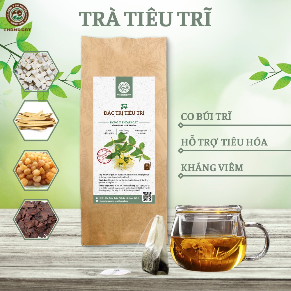 Combo hết trĩ Đông y Thông Cát giải pháp mới cho người bị trĩ _ Hỗ trợ Co búi trĩ ,teo trĩ , táo bón tức thì