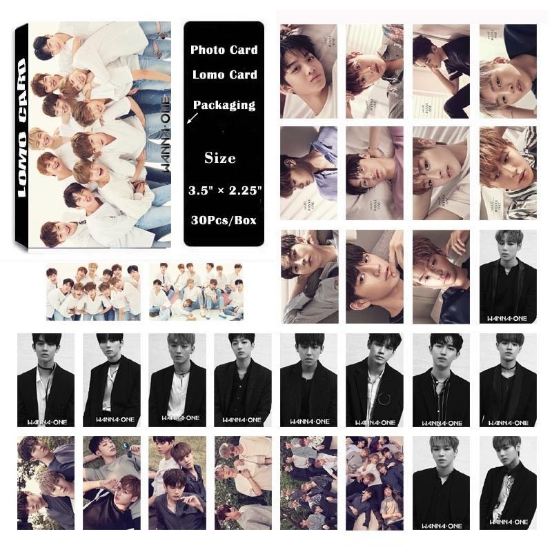 [MUA 1 TẶNG 1_10 MẪU]LOMOCARD WANNA ONE(ẢNH THẬT)