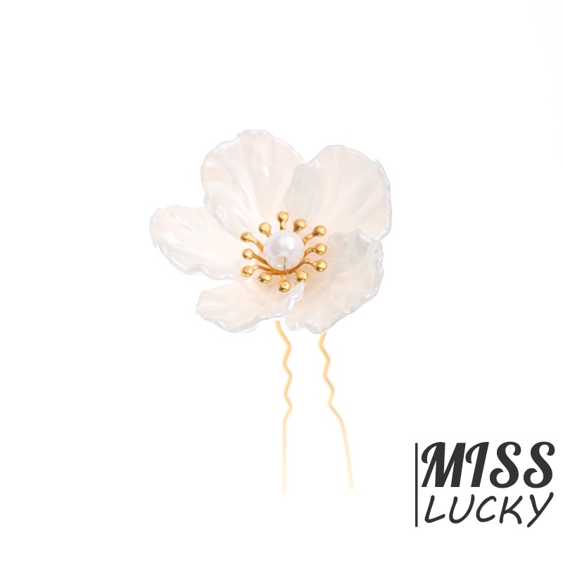 Set 3 Kẹp Tóc Hình Hoa Xinh Xắn Dành Cho Nữ