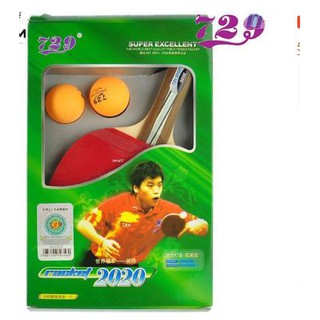 [TẶNG BÓNG] Vợt bóng bàn 729 (hàng chính hãng mã 2020 )
