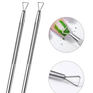 cây cạo gel làm móng loại 1 đầu , cây cạo gel 2 đầu