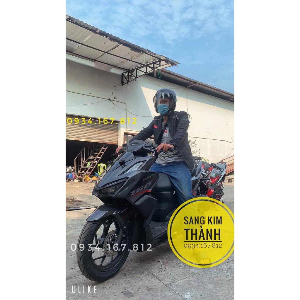 Áo Khoát Honda Vario 160 Indonesia Hàng Theo xe