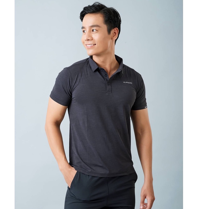 Áo Polo, Áo Có Cổ Tập Gym Yoga Nam ICADO AT16