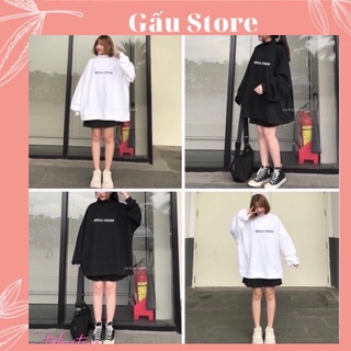 🔥Áo sweater unisex nỉ bông cotton dưới 80kg gaustore - Sweater Quella strada