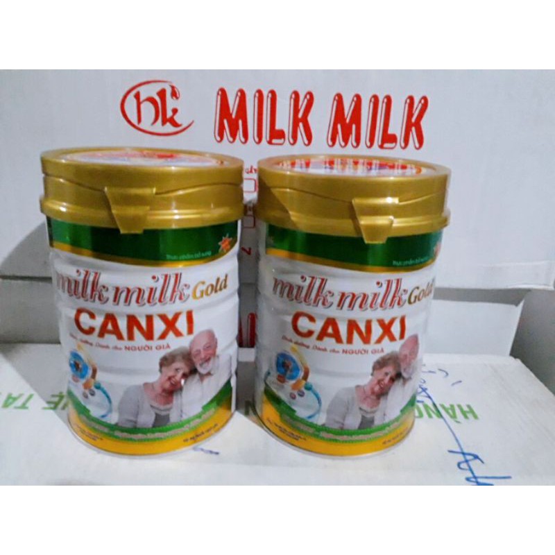 Sữa bột MilkMilk Gold Canxi - Lon 900gram