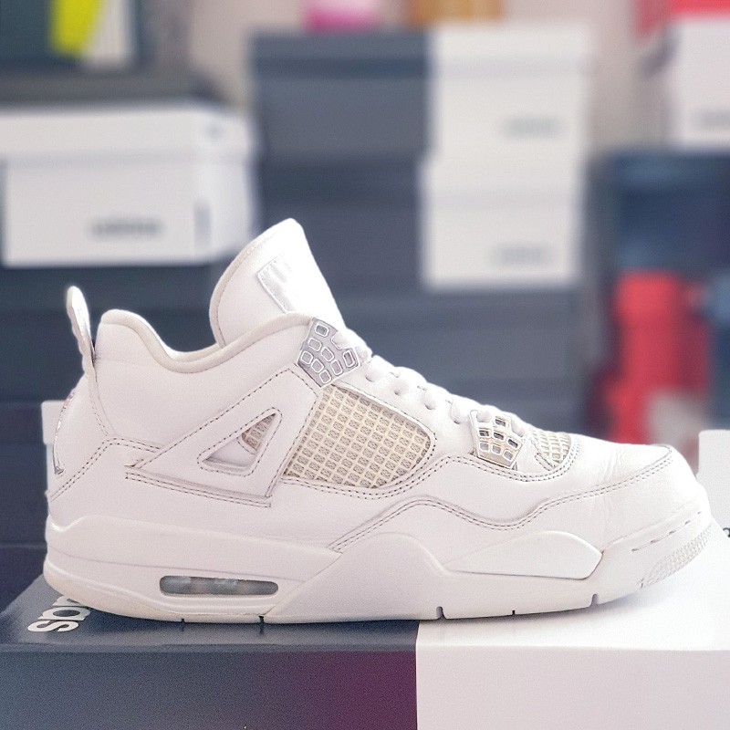 [ Chính Hãng] Giày Nike Jordan 4s Pure money, real 2hand nhiều size