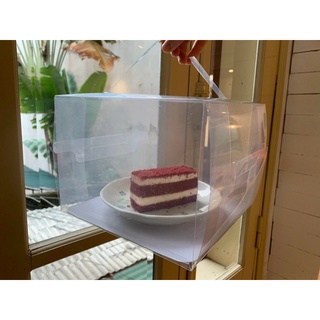 Hộp mica trong suốt đựng bánh gato mini (các size)