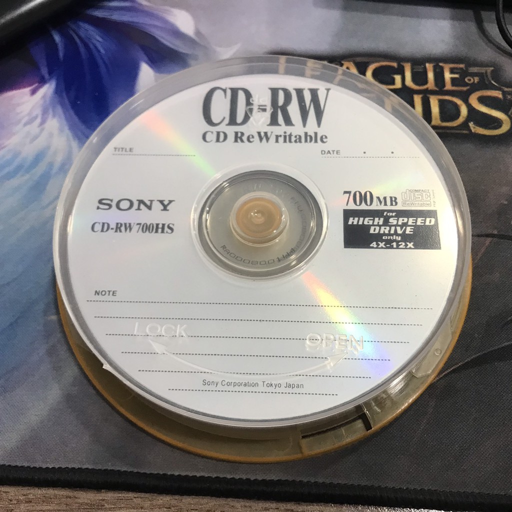 Đĩa CD trắng,ĐĨA CD SONY HỘP