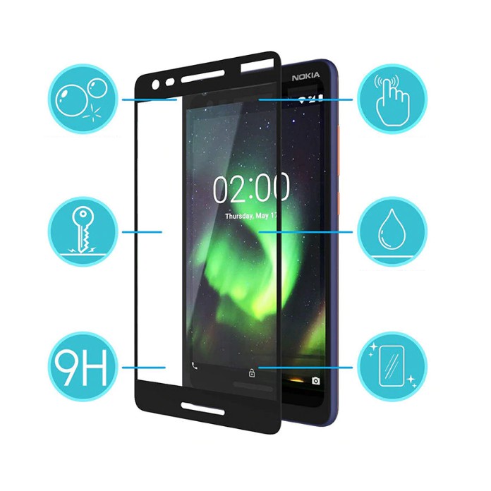 Kính cường lực full màn hình Nokia 2.1