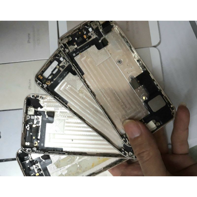 Cụm Vỏ IPhone 5S/5GZin Tháo Máy Không Main/trầy /xấu