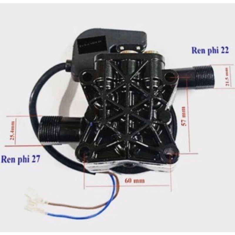 Đầu máy bơm rửa xe mini (có kèm rơ le điện)