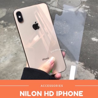 Dán Iphone Mặt sau HD trong suốt 5 6 6plus 7 7plus 8 8plus X Xr Xs max 11, 11 pro, 11 pro max nilong bảo vệ máy