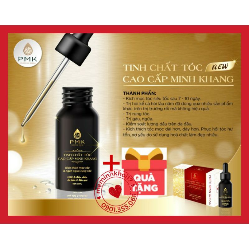 Tinh chất mọc tóc cao cấp Minh Khang + quà tặng