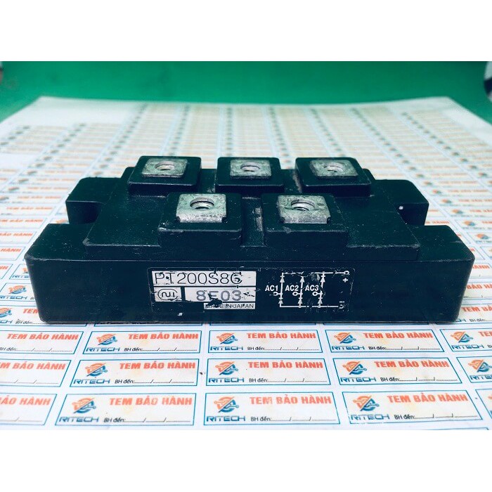 PT200S8C DIode cầu 3 pha 200A 800V