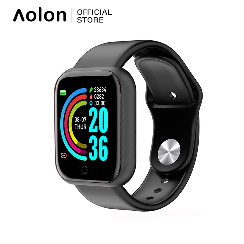 Aolon Y68 Đồng Hồ Thông Minh Vitog Chống Nước Hỗ Trợ Theo Dõi Sức Khỏe Kèm Phụ Kiện Chất Lượng Cao