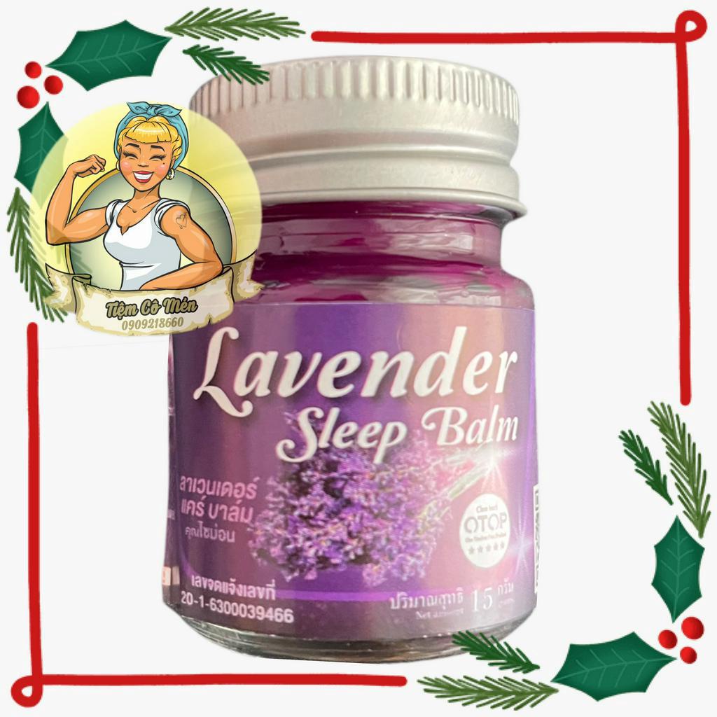 [Ảnh thật hàng chuẩn] Dầu cù là lavender Otop Thái Lan giúp ngủ ngon 15gr