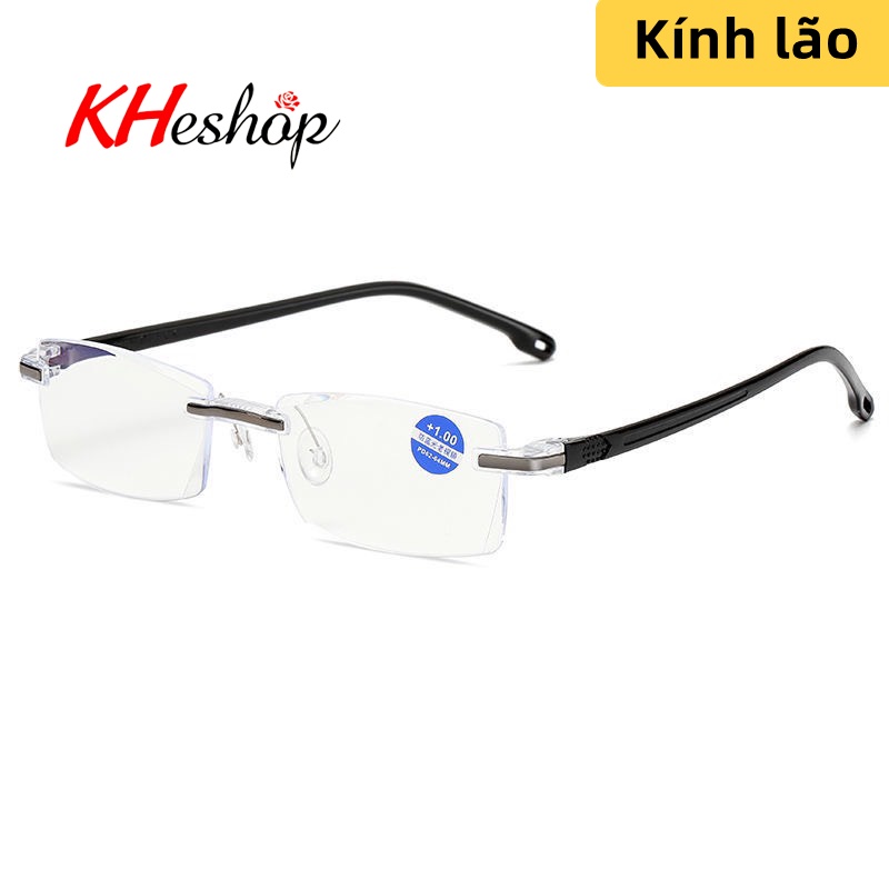 Kính lão xem điện thoại đọc báo cho người Trung Niên, độ nét cao siêu nhẹ, chống ánh sáng xanh, tia cực tím mã Y811