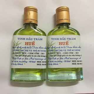 Dầu Tràm Huế Nguyên Chất Lọ 100ml