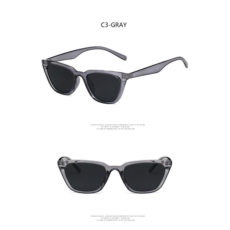 Kính Mát Mắt Mèo Phong Cách Retro Cá Tính Thời Trang Mới