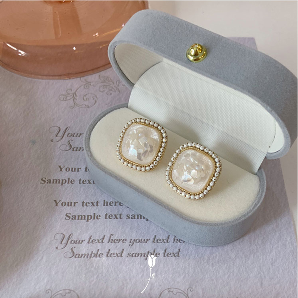 NEEDWAY Vintage Bling For Women S925 Needle Jewelry Stud Earrings