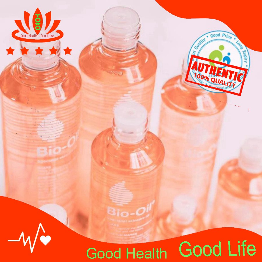 Tinh dầu (60ml + 125ml) giảm rạn da, làm mờ sẹo cho mẹ bầu, mẹ sau sinh và trẻ em Bio Oil, Nam Phi Yoko Pharma