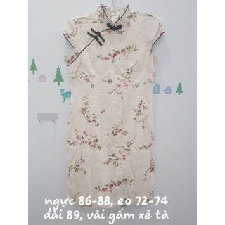 Đầm Sườn Xám 2hand (nhiều mẫu)