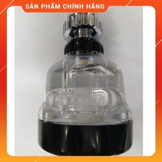 Đầu vòi rửa chén tăng áp lớn, 3 chế độ nước, công tắc chuyển chế độ, xoay 360 độ