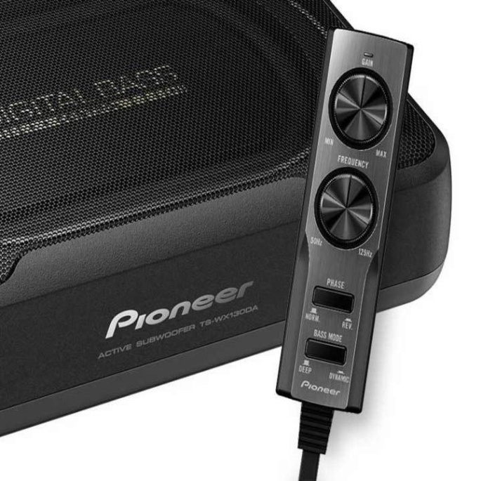 Loa sub đặt gầm ghế xe ô tô, Thương hiệu cao cấp Pioneer TS-WX130DA - Hàng Chính Hãng
