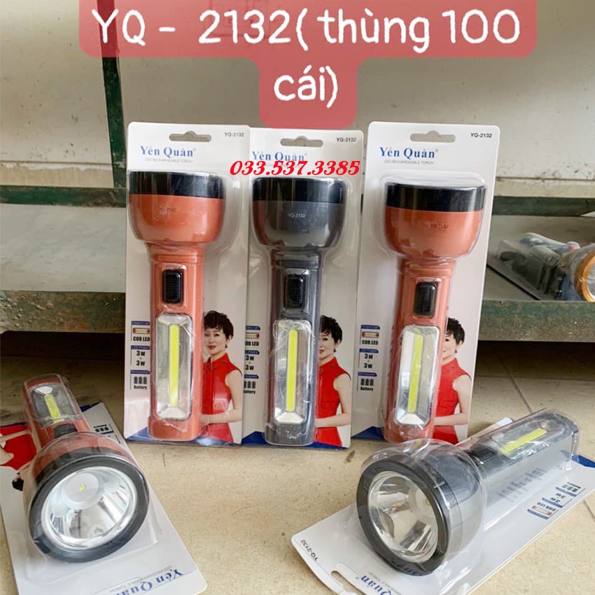 Đèn bin siêu sáng, đèn pin cầm tay siêu sáng YQ 2132