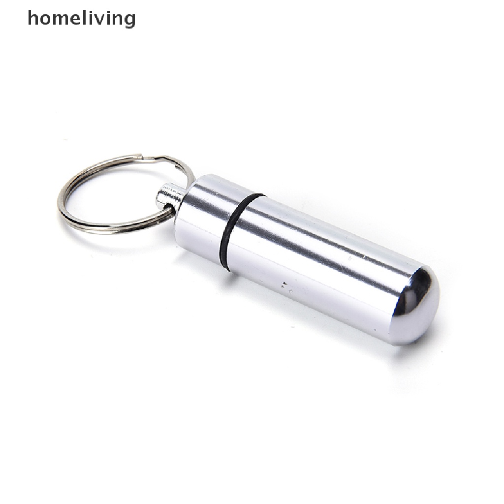 Hộp Đựng Thuốc Bằng Nhôm Chống Nước Có Móc Khóa Tiện Dụng