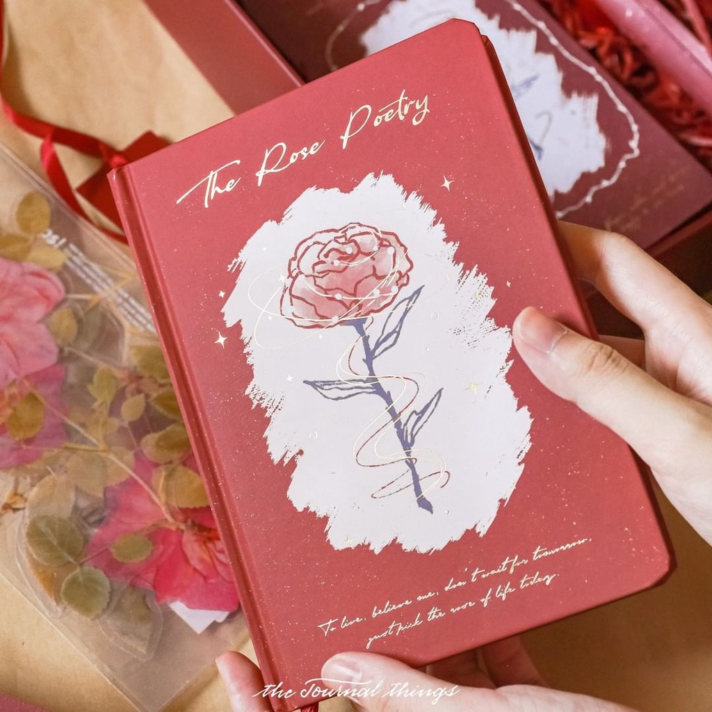 Sổ Journal The Rose Poetry A5