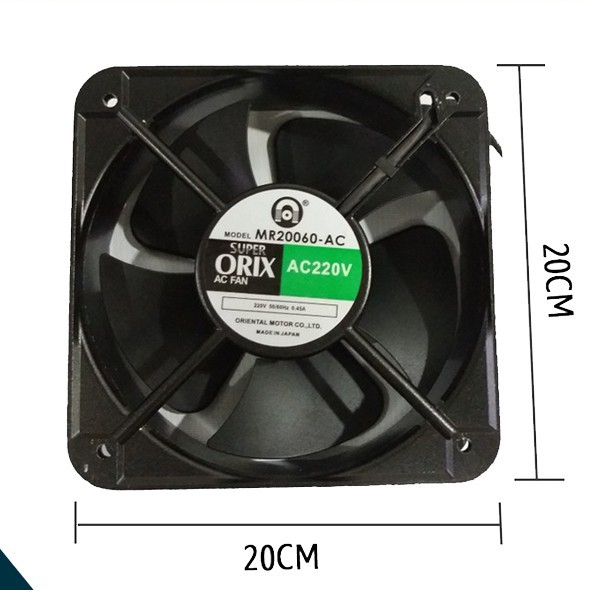 Quạt Thông Gió 220V Quạt tản nhiệt 20x20cm