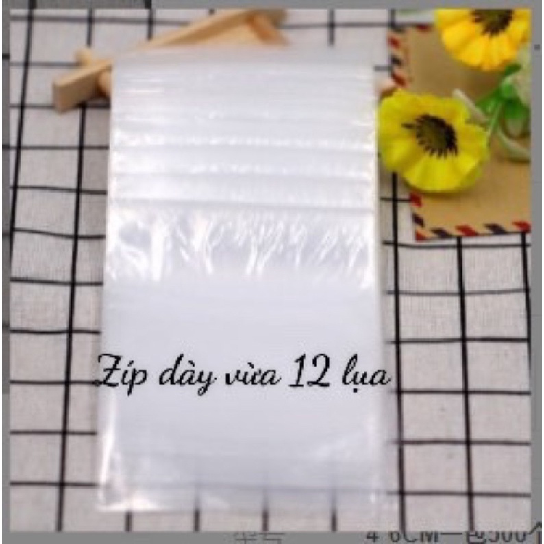 100 túi zíp li lông nhỏ xíu dùng đựng phụ kiện nhỏ