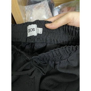 Quần suông cạp chun dáng lỡ asos