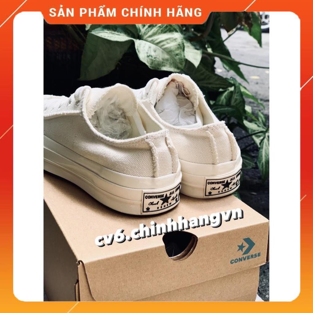 ( 𝙃𝙖̀𝙣𝙜 𝙍𝙚𝙖𝙡 ) Giày Conversse Chuck70s Renew Thấp Cổ -v11