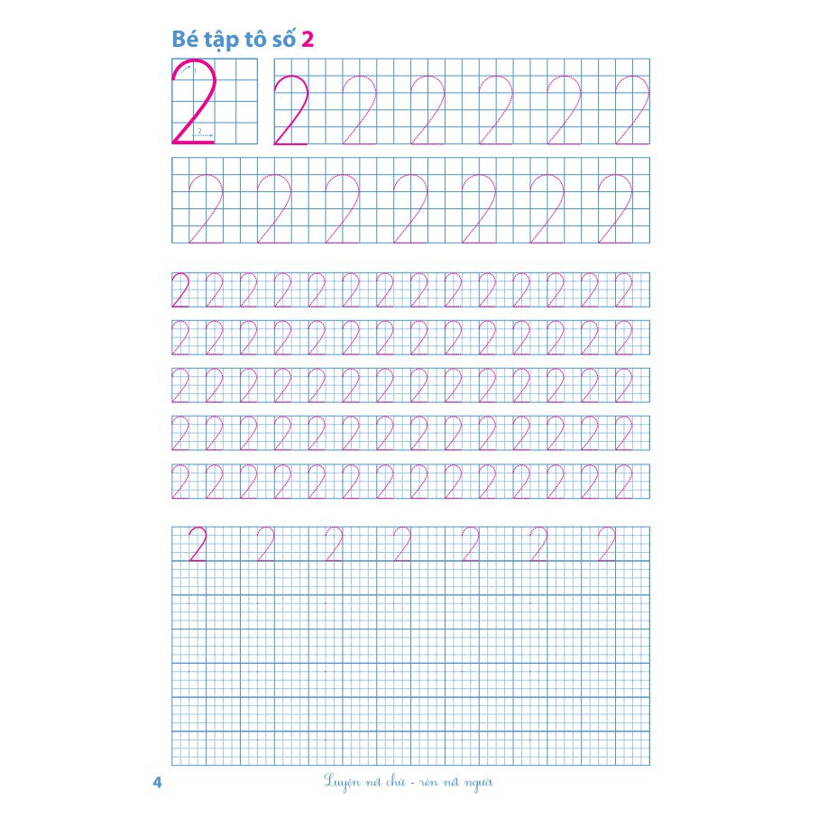 Sách - Hành trang cho bé vào lớp 1 – Vở bé luyện viết chữ số