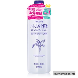 Nước hoa hồng dưỡng da hoa ý dĩ Naturie Hatomugi - NB (500ml)