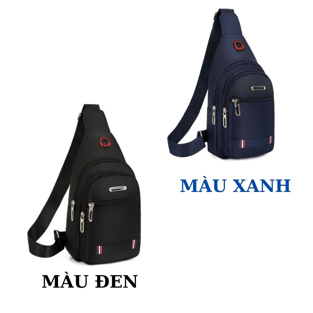 Túi đeo chéo nam thời trang đựng đồ tiện ích balo Hàn Quốc vải canvas không thấm nước 7K STORE T02 | BigBuy360 - bigbuy360.vn