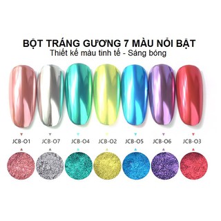 Bột tráng gương trang trí móng